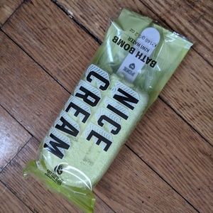 New kiwi ice cream bath bomb